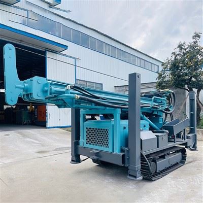 Water Well Drilling Rig With Compressor
